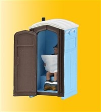Viessmann H0 1545 Baustellen Toilette bewegt, Funktionsmodell