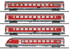 Artikel-Bild-Märklin 42988 Reisezugwagen-Set 1 "München-Nürnberg-Express" DB AG, Ep. VI, mfx