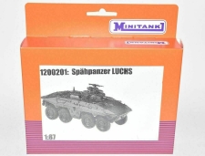 Artikel-Bild-Minitank 211200201 Spähpanzer Pz Luchs mit BMK Bausatz, Bw NEU & OVP 1:87