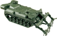 Artikel-Bild-Minitank 211101011 Panzer MiRPz Keiler Minenräumpanzer Bw, Bausatz NEU in OVP