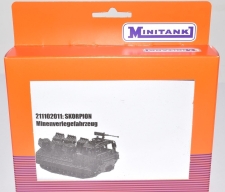 Artikel-Bild-Minitank 211102011 Panzer MiWe- Skorpion, Minenwerfer M548 Bw, Bausatz, NEU in OVP 
