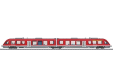 Artikel-Bild-Märklin 37714 Nahverkehrs-Dieseltriebwagen Baureihe 648.2 der DB AG Ep. VI mfx+ & Sound DCC